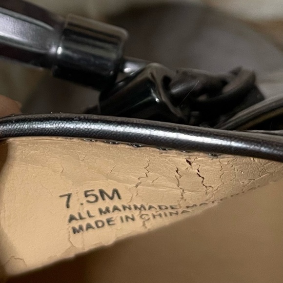 Gianni Bini pewter metallic loafers - Picture 3 of 8